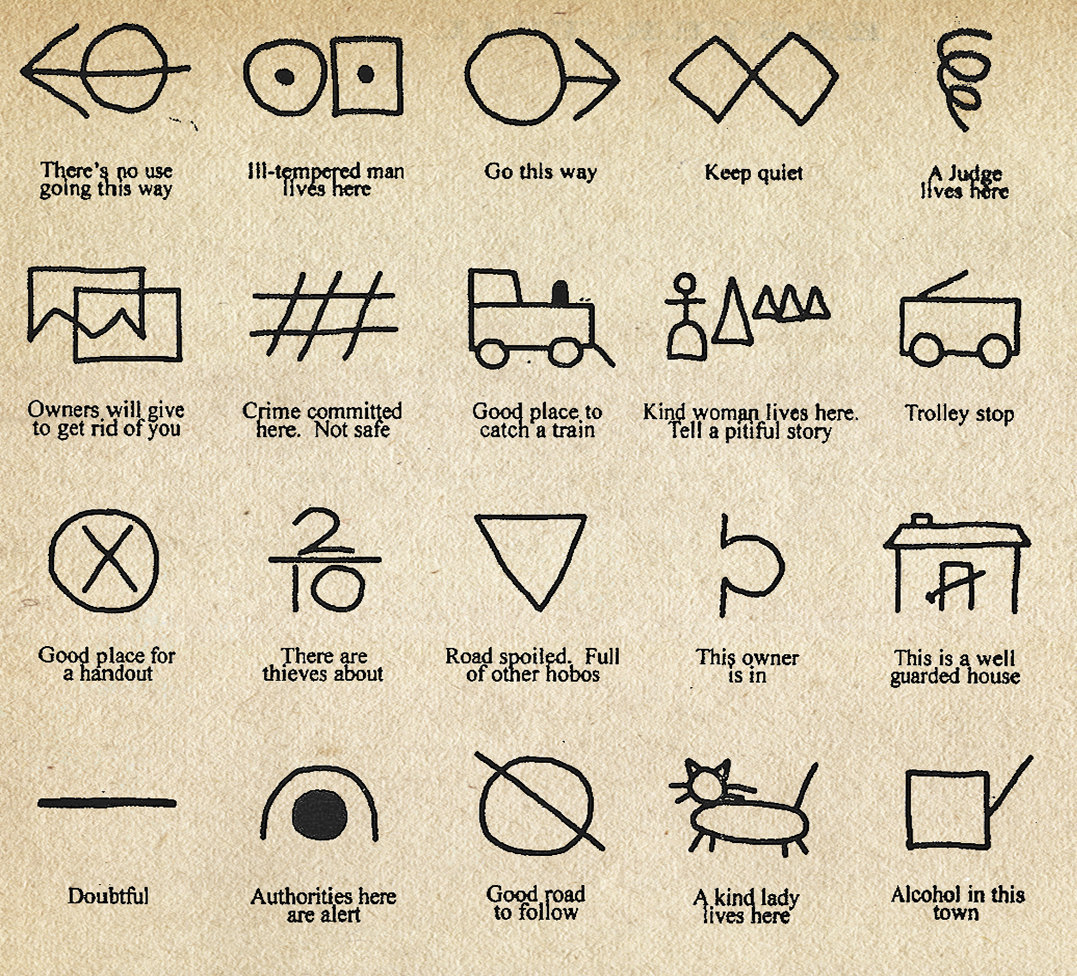 hobo signs hobo signs